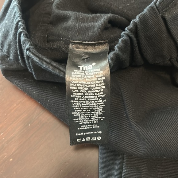 TNA Curtis Cargo Short Black Size M No Belt - Picture 7 of 12